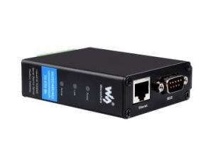 Product view Rail-Mount Serial Server, RS232/485/422 to RJ45 Ethernet Module, TCP/IP to serial, POE Function Optional